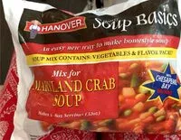 入っている砂糖の量 Hanover hearty soup basics