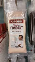 Jumlah gula yang masuk Cake boss, fabulous fondant