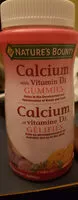 Quantité de sucre dans Calcium et vitamine D3 gélifiés