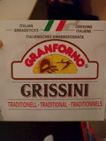 Amount of sugar in Granforno grissini