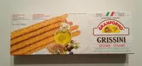 Amount of sugar in Grissini Sesame