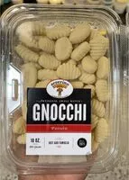Sokerin määrä sisällä Gnocchi