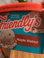 Sokerin määrä sisällä Friendly's maple nut ice cream