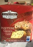 Amount of sugar in Panettone classico