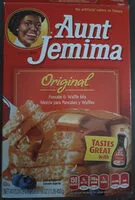 Zucker und Nährstoffe drin Aunt jemima the quaker oats company