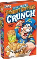 Suhkur ja toitained sees Cap n crunch s