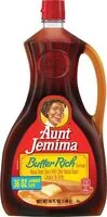 入っている砂糖の量 Butter Rich Syrup