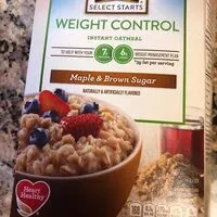 Sugar and nutrients in Quaker select starts