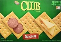 İçindeki şeker miktarı Original club crackers four