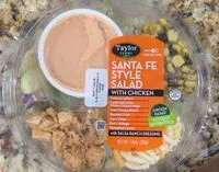 चीनी की मात्रा Santa fe style salad with chicken