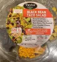 चीनी की मात्रा Black Bean Taco Salad