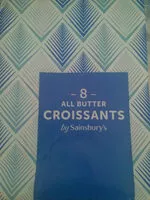 İçindeki şeker miktarı 8 All Butter Croissants