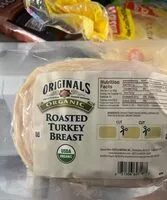 Zuckermenge drin Organic roasted turkey breast