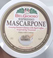 Amount of sugar in Espresso Mascarpone