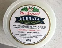 Количество сахара в Burratta