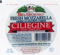 Amount of sugar in Fresh Mozzarella American'S Favorite Cheese