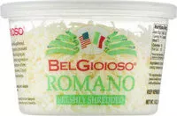 Suhkru kogus sees Romano Freshly Shredded Cheese