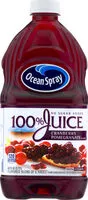 Quantité de sucre dans Cranberry pomegranate juice