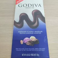 Cantidad de azúcar en Godiva chocolatier, assorted classic truffles