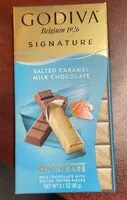 Quantité de sucre dans Salted caramel milk chocolate