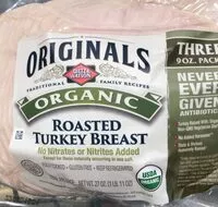 Количество сахара в Roasted turkey breast