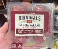 Количество сахара в Genoa Salami medallions