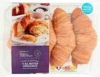 Количество сахара в Taste the Difference 4 All Butter Croissants