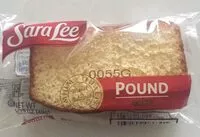 Azúcar y nutrientes en Sara lee