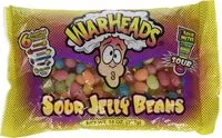 入っている砂糖の量 Warheads sour jelly beans