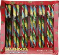 入っている砂糖の量 12 Count warheads candy cane