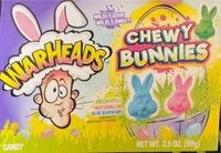 入っている砂糖の量 Warheads Easter candy