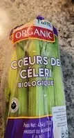 Suhkru kogus sees Organic Celery Hearts