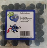 İçindeki şeker miktarı Blueberries