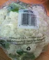 Sokerin määrä sisällä Cauliflower