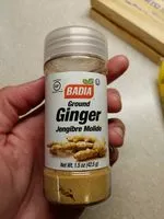 Quantité de sucre dans Ground Ginger