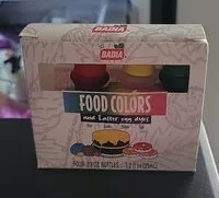 Cantidad de azúcar en Food Coloring