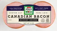 Suhkru kogus sees Hickory Smoked Canadian Bacon