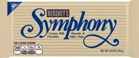Количество сахара в Symphony extra large creamy milk chocolate with