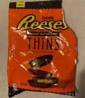 Sokerin määrä sisällä Dark Peanut Butter Cup Thins