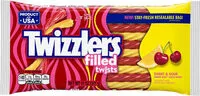 Amount of sugar in Twizzlers Filled Twists Sweet & Sour