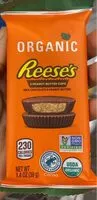 Sokerin määrä sisällä Organic Reese's Peanut Butter Cups