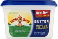 Amount of sugar in Spread butter with olive oil & sea salt