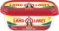Sokerin määrä sisällä Land o lakes butter with canola oil