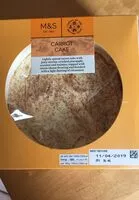 Suhkru kogus sees Carrot cake