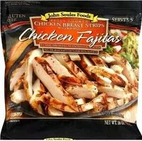 Zuckermenge drin Chicken Breast Strips With Rib Meat Chicken Fajitas