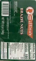 İçindeki şeker miktarı Brazil Nuts