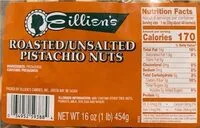 İçindeki şeker miktarı Roasted/unsalted pistacho