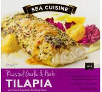 Zuckermenge drin Tilapia roasted garlic and herb