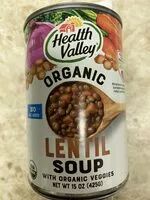 糖質や栄養素が Health valley organic