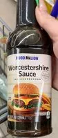 入っている砂糖の量 Worcestershire Sauce
